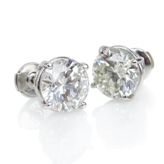 Appraisal: Contemporary Approx Carat Round Brilliant Cut Diamond and Karat White