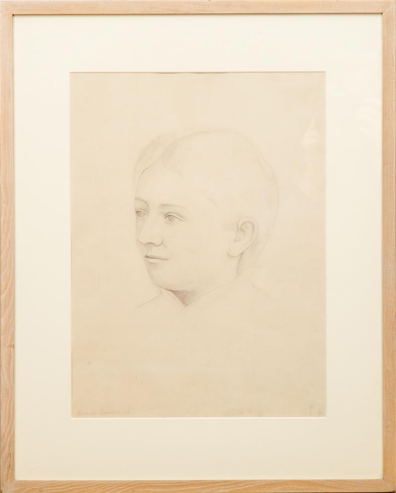 Appraisal: Meraud Guinness Guevara - Untitled Woman Pencil on wove paper