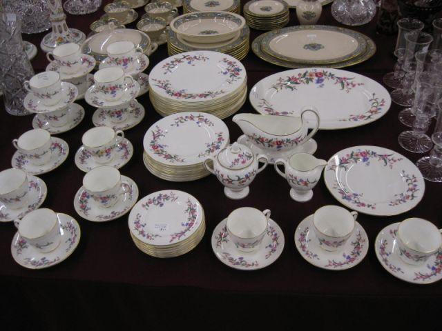 Appraisal: pcs Wedgwood China Dinner Service Devon Sprays pattern W- for