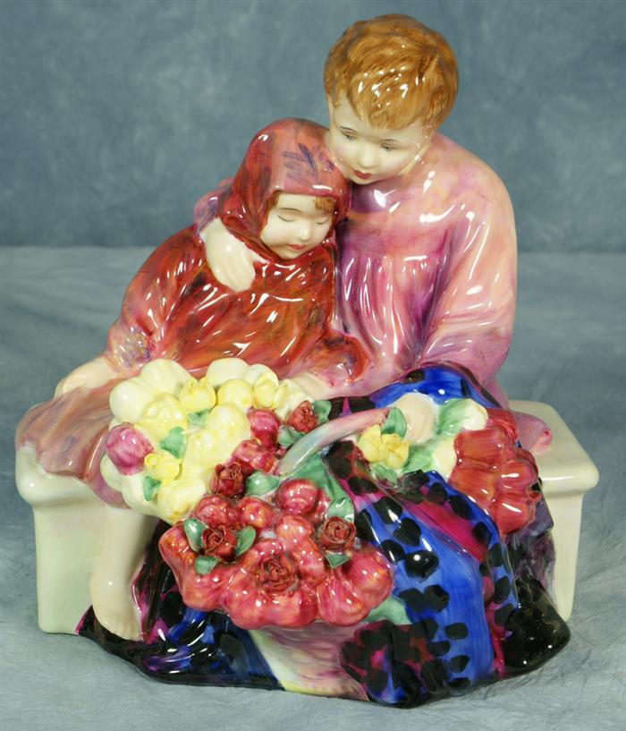 Appraisal: Royal Doulton figurine HN Flower Sellers Children no losses to