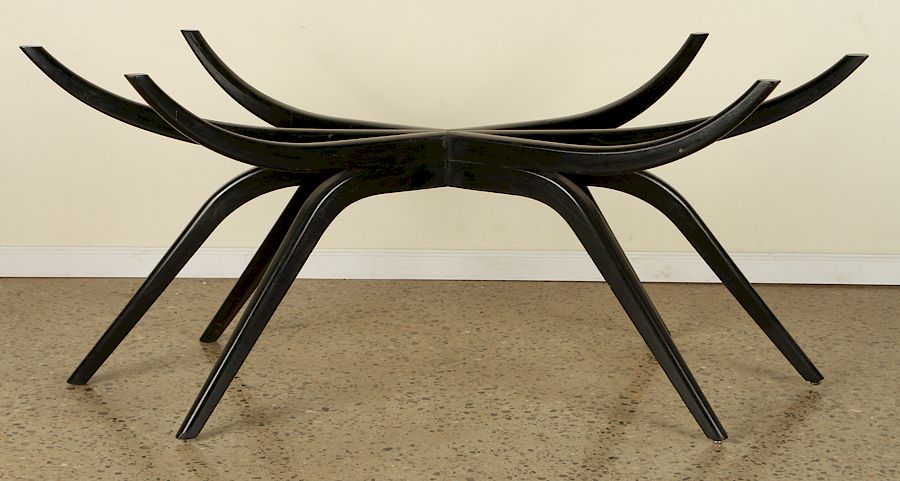 Appraisal: MID CENTURY MODERN SPIDER FORM TABLE BASE C A mid