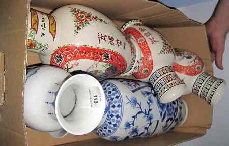 Appraisal: Collection of Large Oriental Vases