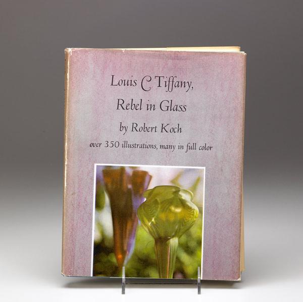 Appraisal: ART GLASS BOOKS Seventeen books Louis C Tiffany Rebel in