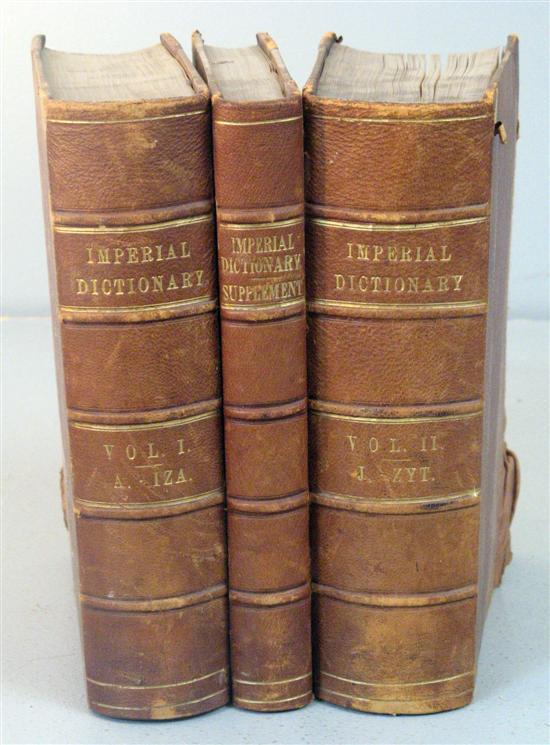 Appraisal: Imperial Dictionary English Technological and Scientific edited John Ogilvie Two