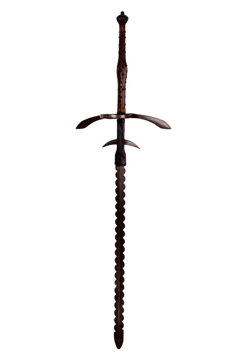 Appraisal: TWO-HAND PROCESSIONAL SWORDThe lot is being sold by a Chapter