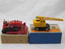 Appraisal: Two boxed Dinky Supertoys being Blaw Knox Bulldozer and Coles