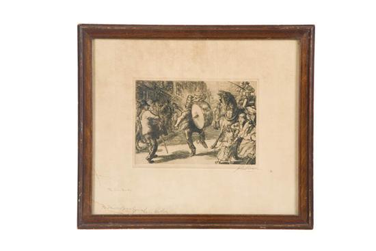 Appraisal: THE MAN MONKEY BY JOHN SLOAN NEW YORK - Etching