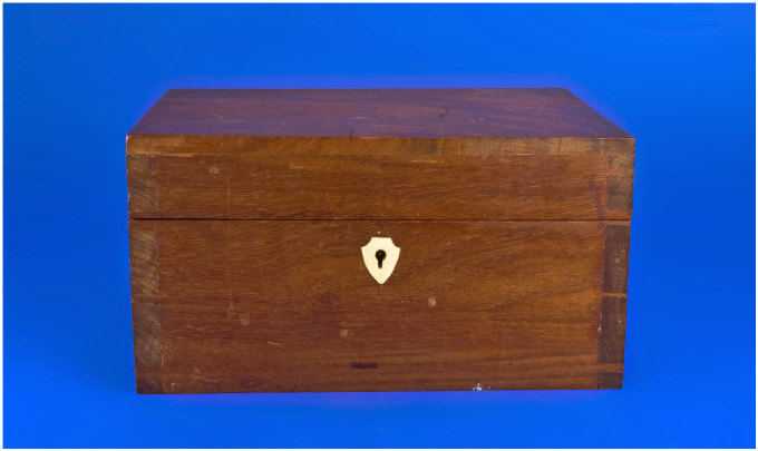 Appraisal: Wood Writing Box with interior Pen Tray