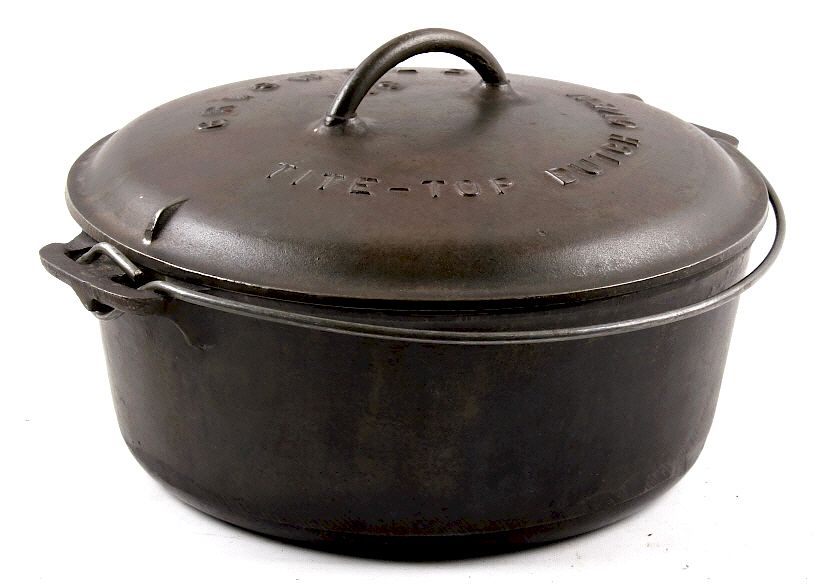 Appraisal: Griswold Cast Iron No Tite-Top Dutch Oven For your bidding