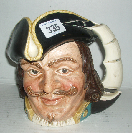 Appraisal: Large Size Character Jug Capt Henry Morgan D