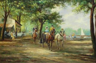 Appraisal: Horse Drawn Carriage Horst Altermann German - From a Larchmont