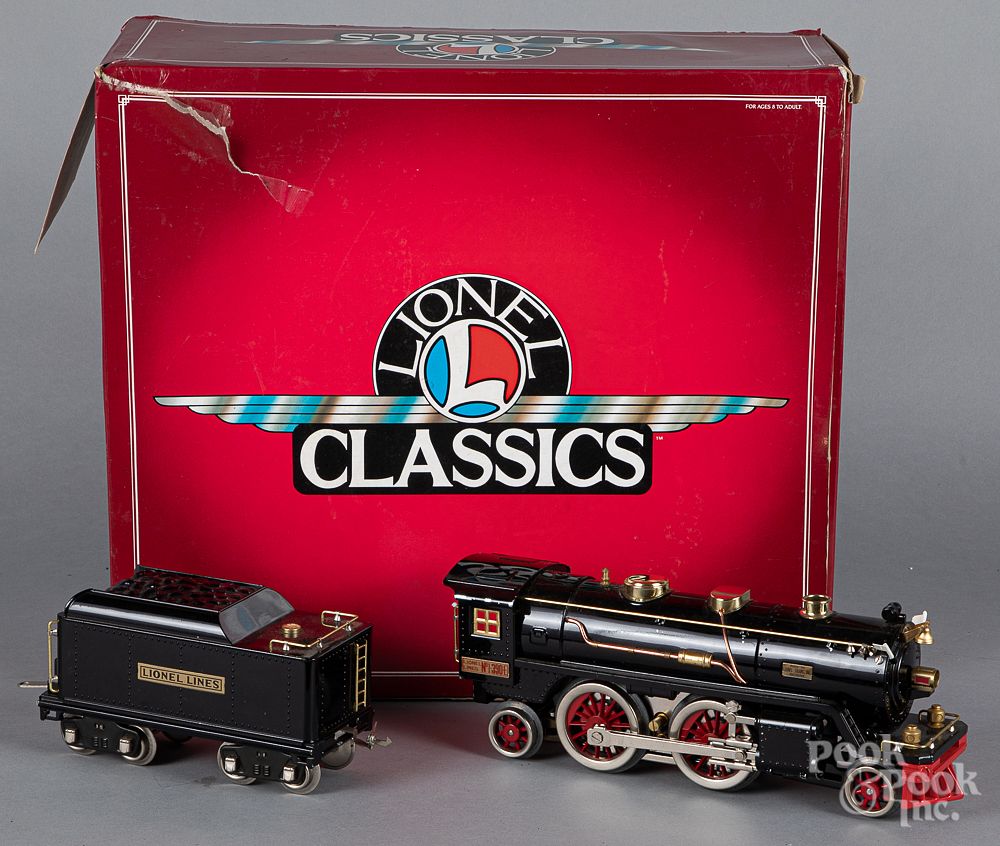 Appraisal: Lionel Classics - E locomotive and tender Boxed Lionel Classics