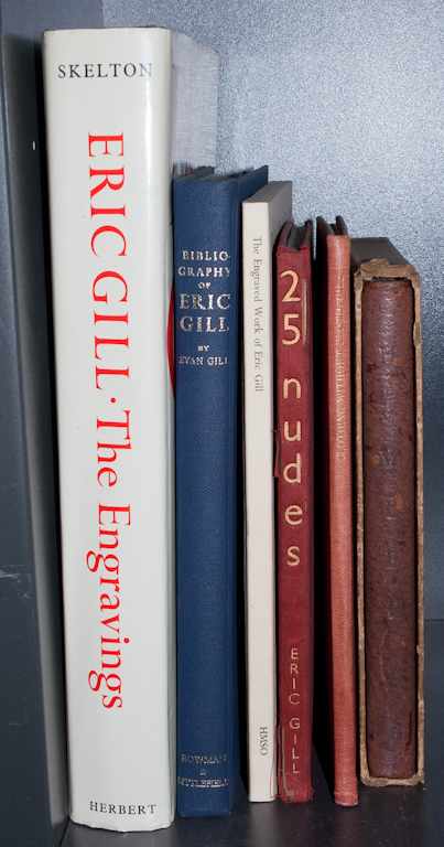 Appraisal: Fine Illustrations Six titles relating to Eric Gill including Eric