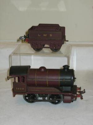 Appraisal: A Hornby No clockwork tender locomotive finished in L M