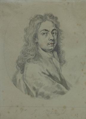 Appraisal: George Vertue - Portrait of Sir John Medina half-length seated