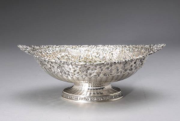 Appraisal: Property from a private collection Alameda CA Pointed oval bowl