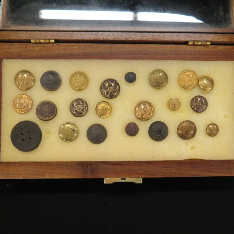 Appraisal: Civil War Buttons a fine collection