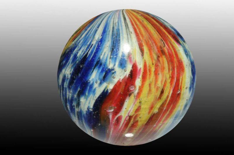 Appraisal: -Paneled Onionskin Marble Description Great color Condition Size -