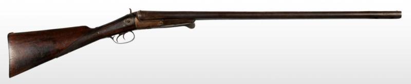 Appraisal: English Double Barrel Shotgun Description OL BL - GA S