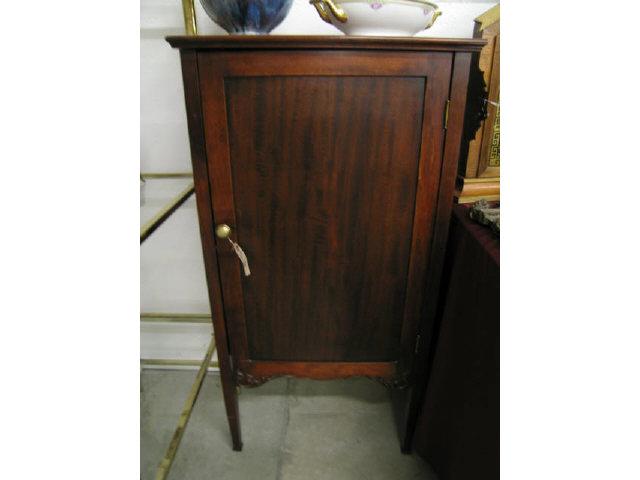 Appraisal: Victorian Mahogany Music Cabinet