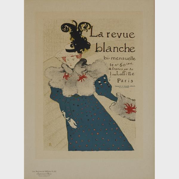 Appraisal: Henri de Toulouse-Lautrec - LA REVUE BLANCHE ZLATA PRAHA FROM