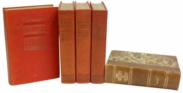 Appraisal: lot of Biographies of Generals Robert E Lee and Ulysses