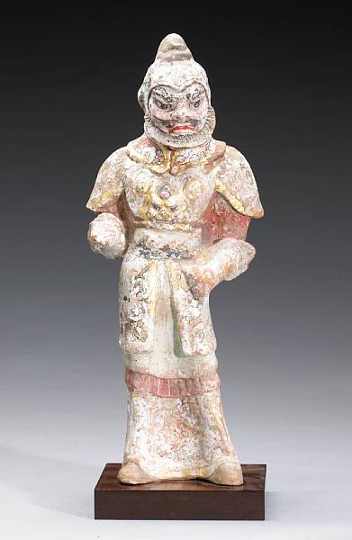 Appraisal: Property from a Pennsylvania Collection Tang Dynasty Thickly molded his