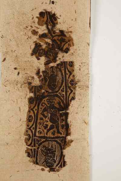 Appraisal: Coptic Egyptian Cloth Fragmentpossibly th - th century A D