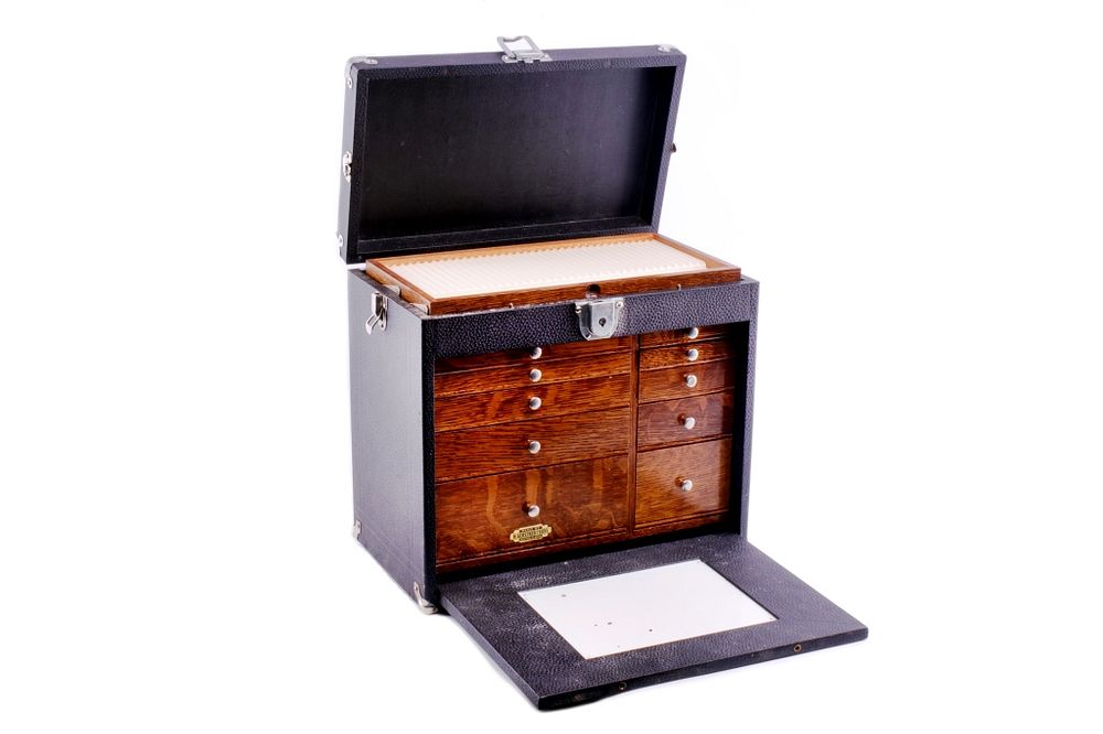 Appraisal: Antique H Gerstner Sons Dental Tool Cabinet Featured in this