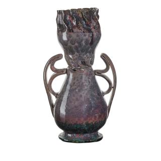 Appraisal: GEORGE OHR Exceptional and large vase GEORGE OHR - Exceptional