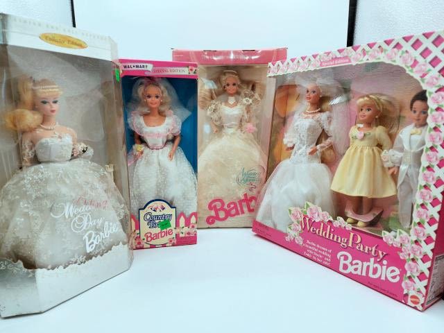 Appraisal: Barbie Wedding Theme Sets All dolls are new in their