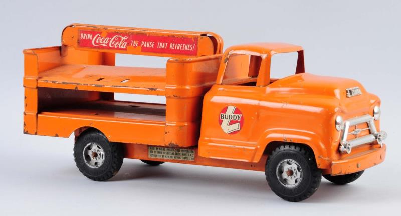 Appraisal: s Buddy L Coca - Cola Orange Coca-Cola Truck Light