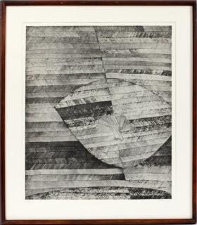 Appraisal: JIRI JOHN DRYPOINT MONOPRINT JIRI JOHN CZECHOSLOVAKIAN - DRYPOINT MONOPRINT