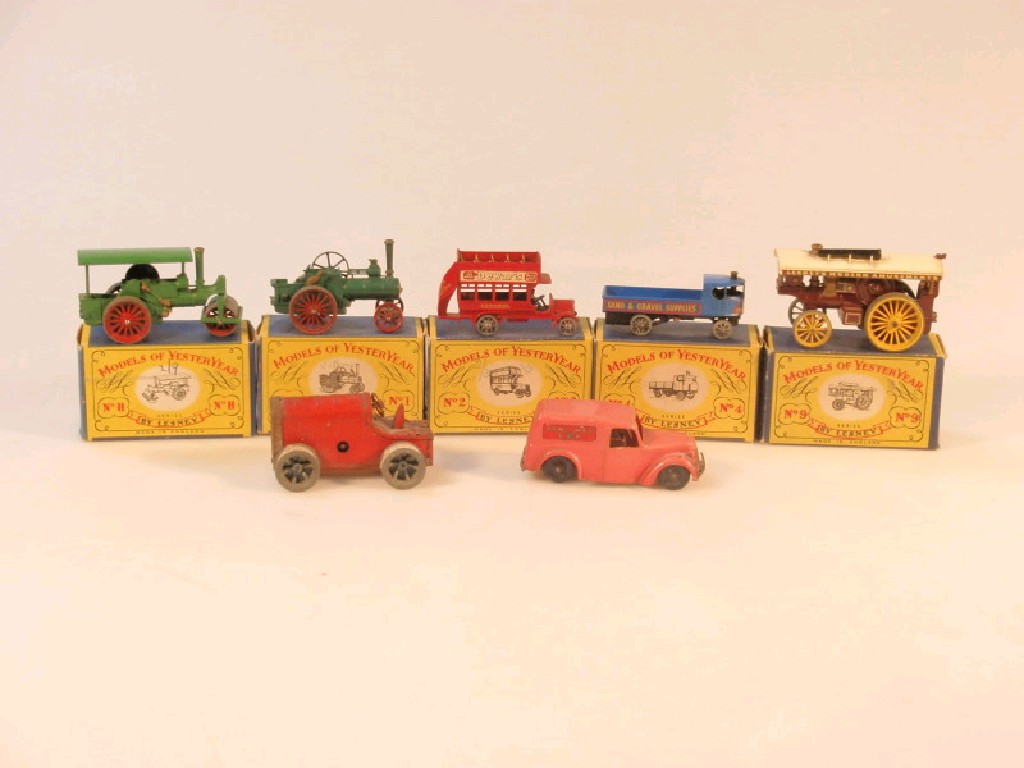 Appraisal: Lesney models of Yesteryear series nos and boxed and Tri-ang