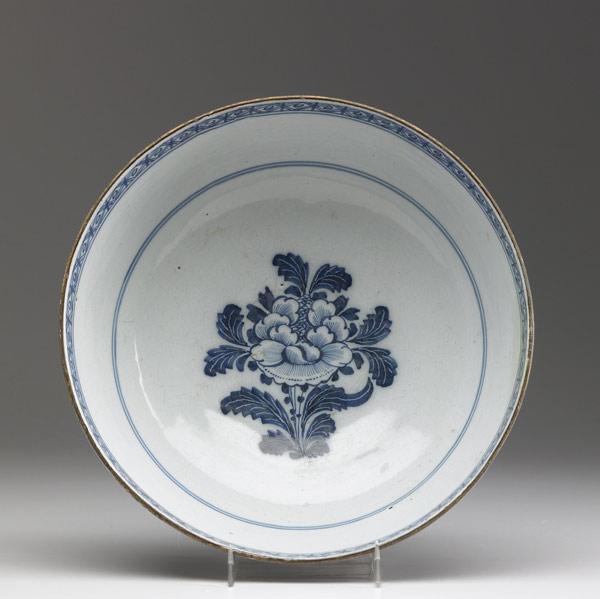 Appraisal: DELFT Bristol deep bowl ca x dia