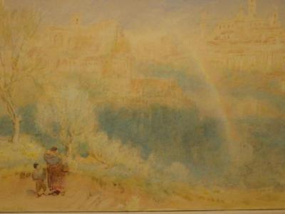 Appraisal: CIRCLE OF WILLIAM PURSER View of Yannina Greece unsigned x