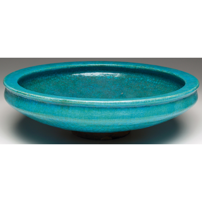 Appraisal: Durant Kilns bowl massive low form