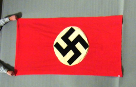 Appraisal: German WWII armored unit identification flag identical to standard party