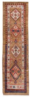 Appraisal: A Caucasian Wool Runner late th century feet inches x