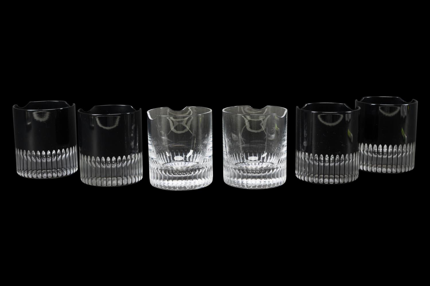 Appraisal: SIX DAVIDOFF WINSTON CHURCHILL SPIRIT GLASSES Set of six Davidoff