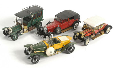 Appraisal: Franklin Mint Rolls Royce group of - Rolls Royce Cars