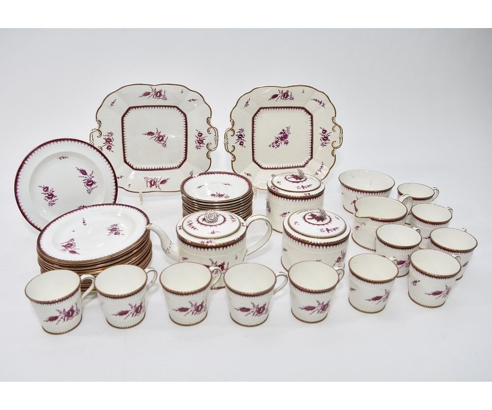 Appraisal: Wedgwood 'Brewster' Dessert Tea Service Wedgwood The Elder Brewster Tea