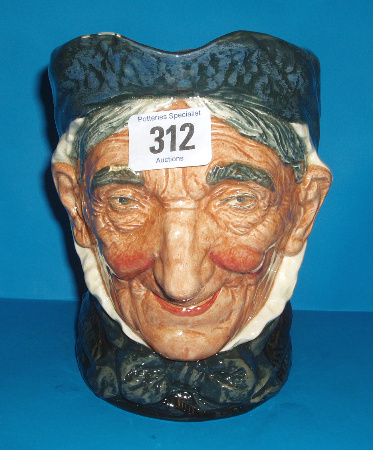 Appraisal: Large Character Jug the Toothless Granny Height cm