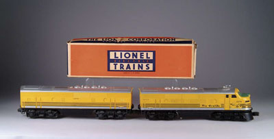 Appraisal: LIONEL RIO GRANDE AB locos with box CONDITION Very good