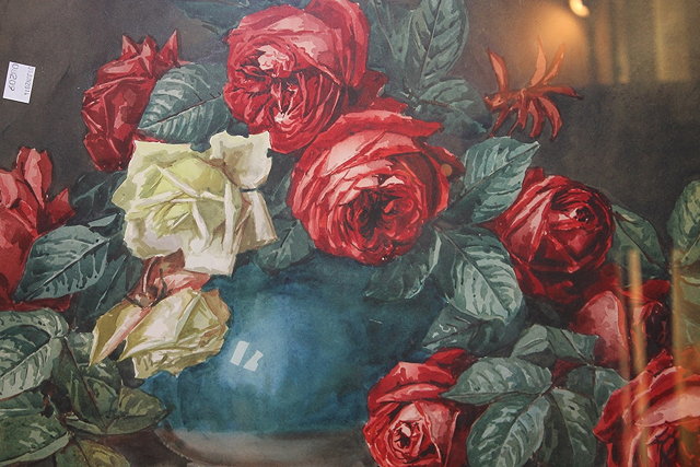 Appraisal: Arthur Dudley th th Century Still life of red and