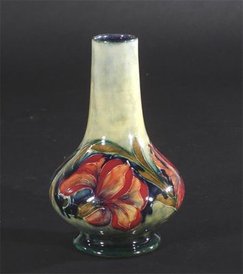 Appraisal: Spanish' a Moocroft Pottery vase designed by William Moorcroft painted