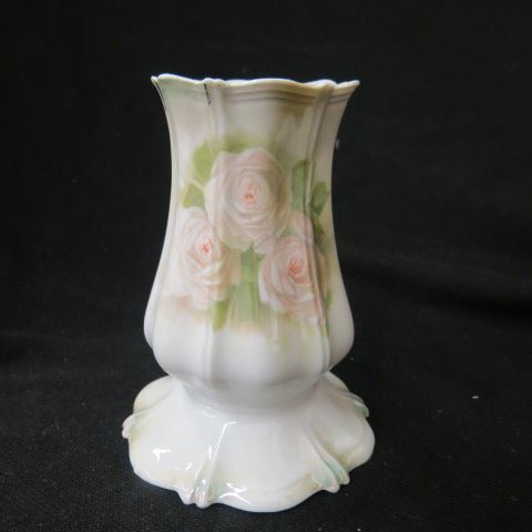 Appraisal: R S Prussia Porcelain Muffineer or Sugar Shaker white roses