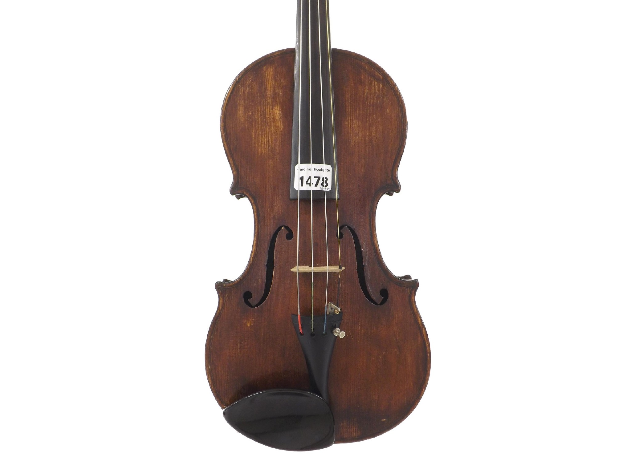 Appraisal: Good English violin by and labelled Made by George Craske