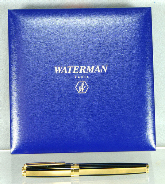 Appraisal: Waterman Exception Night Day Gold Rollerball pen as new in