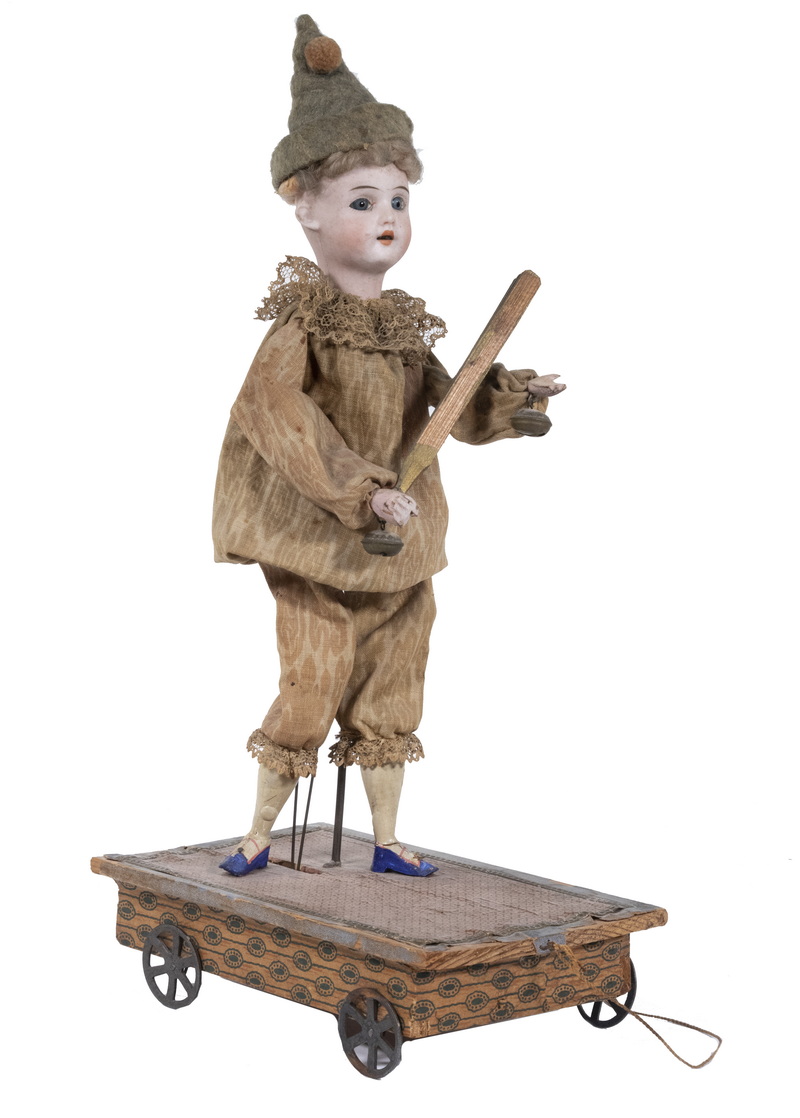 Appraisal: RARE TURN OF THE CENTURY GERMAN AUTOMATON PULL TOY Schoneau